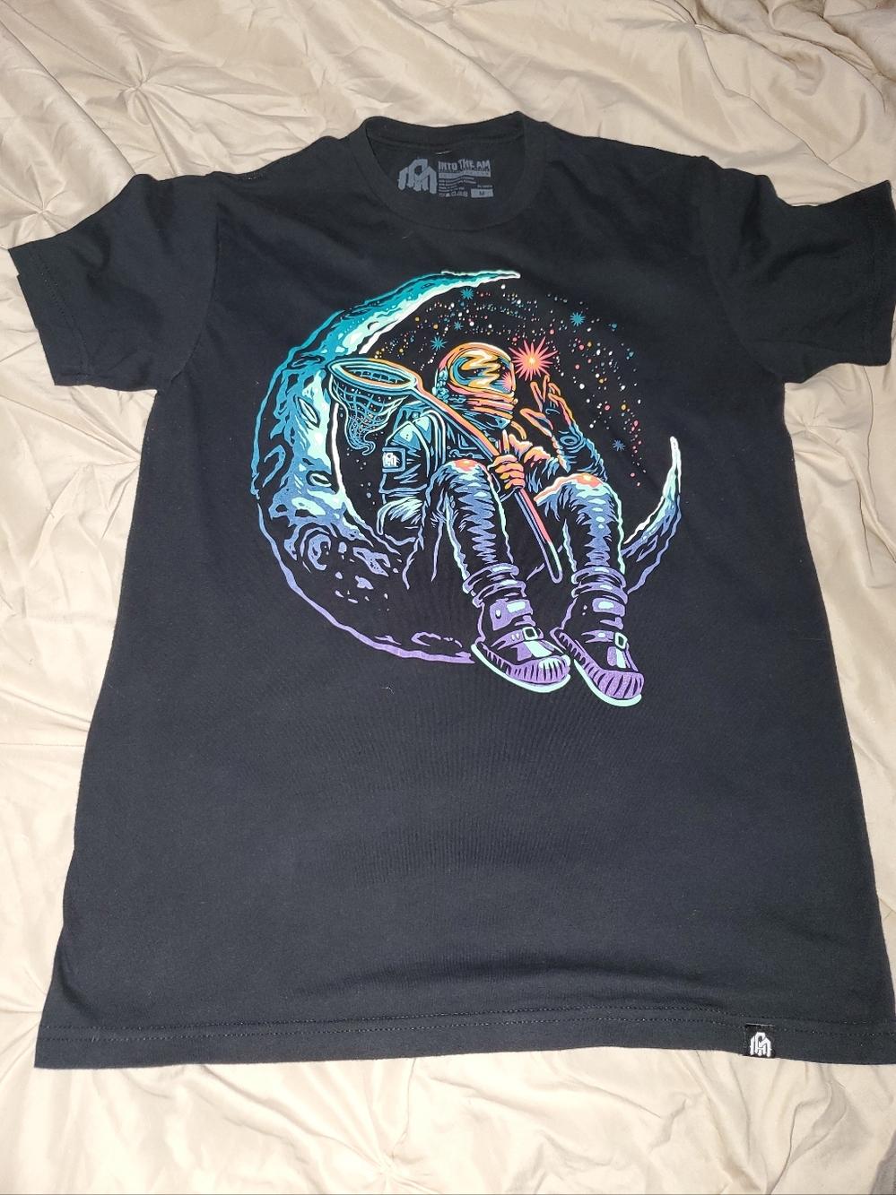 INTO THE AM Astronaut "Star Catcher" Graphic Tee - Size M